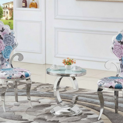 Luxus Wunnzëmmer Canapé Dësch Edelstol Dëscher Design Miwwelen Bäidroen Nei