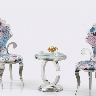 Luxus Wunnzëmmer Canapé Dësch Edelstol Dëscher Design Miwwelen Bäidroen Nei
