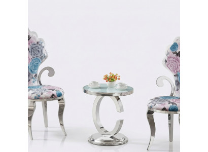 Luxus Wunnzëmmer Canapé Dësch Edelstol Dëscher Design Miwwelen Bäidroen Nei