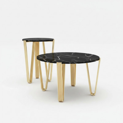 Wunnzëmmer Design Miwwelen Dësch Luxus Nolwentësch Modern