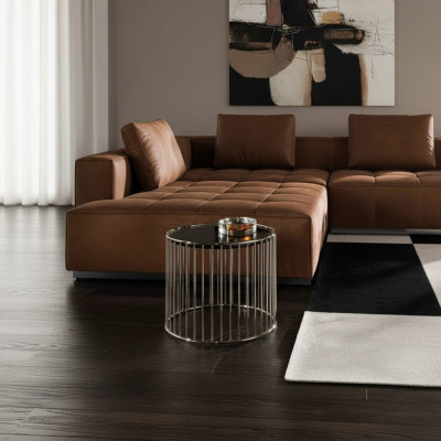 Bäizëlltësch Dëschn Design Canapé Dësch Wunnzëmmer Design Modern Eedelstahl