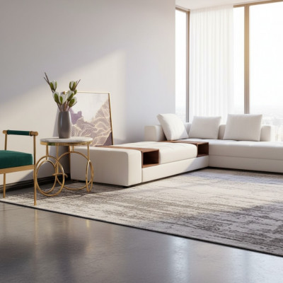 Niewentisch Designer Miwwelen Gold Ronn Edelstol Dësch