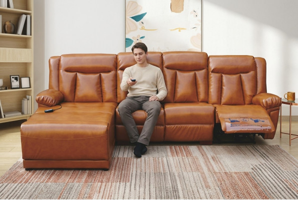 Ecksofa L-Form Modern Relax Design Ecksofa Couch Polster Luxus Nei