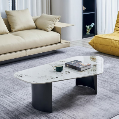 Couchtisch Dësch Luxus Design Dëscher Kaffi Wunnzëmmer Marmor Nei