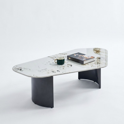 Couchtisch Dësch Luxus Design Dëscher Kaffi Wunnzëmmer Marmor Nei
