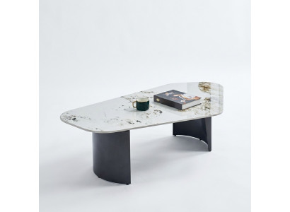 Couchtisch Dësch Luxus Design Dëscher Kaffi Wunnzëmmer Marmor Nei