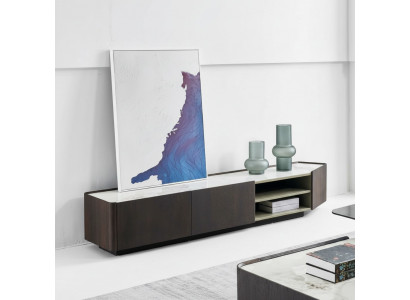 Luxus Sideboard RTV Lowboard Wunnzëmmer Holz Lowboard Modernen Design
