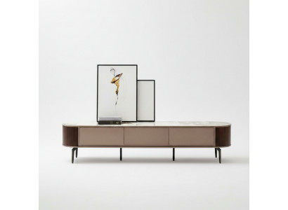 Säitebord TV Schaf Lowboard Holz Modern Stand Wunnzëmmer RTV Nei