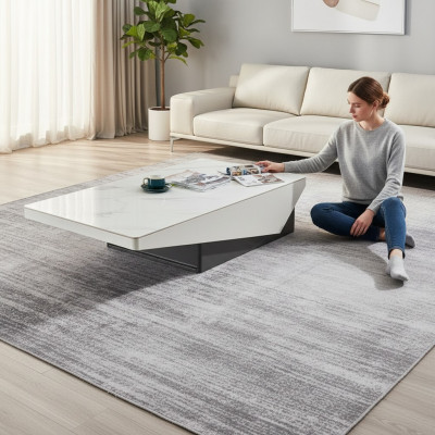 Moderne Luxus Designer Canapé Dësch Wunnzëmmer Dësch Bäistell Dëscher Holz