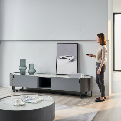 TV Lowboard rtv Stänner Wunnwand Miwwelen Komod Schaf Lowboard Nei