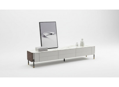 rtv Lowboard Fernsehsockel Sideboard Holz Modern Wäiss Wunnzëmmer Nei