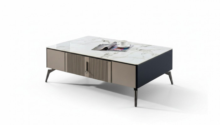 Couchtisch Wunnzëmmer Design Miwwelen Dësch Luxus Säitendësch Holz Modern