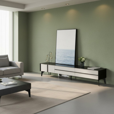 Wunnzëmmer Sideboard Holz Modern Miwwel Lowboard rtv tv Schaf Miwwel