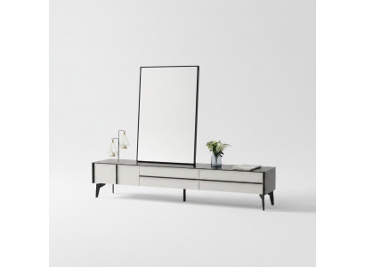 Wunnzëmmer Sideboard Holz Modern Miwwel Lowboard rtv tv Schaf Miwwel
