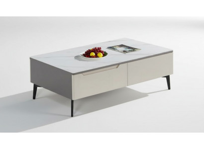 Miwwelen Design Dësch Couchtisch Niewendësch Wohnzimmer Luxus Holz Nei