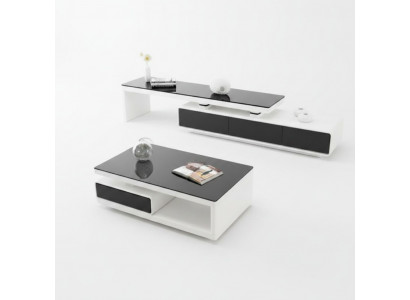 Modernt Luxus Designer Salontafel Wunnzëmmer Dësch Dëscher Nieftdësch