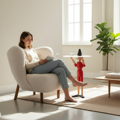 Sessel Design Canapé Sofa Relax Stoff Lounge Luxus Club Polster Sëtzer