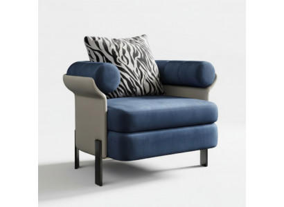 Sessellounge Designer Lehnstull Polstersofa 1 Sëtzer Wunnzëmmer Nei