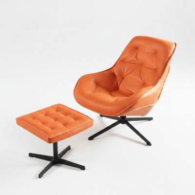 Klassesch Design Polstersëtzer Set Chesterfield Sëtz Garnitur + Hocker