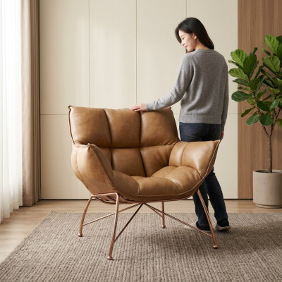 Ohrensessel Hocker Canapé Eechte Sofa Polstersëtz Lounge Relaxsëtz Nei