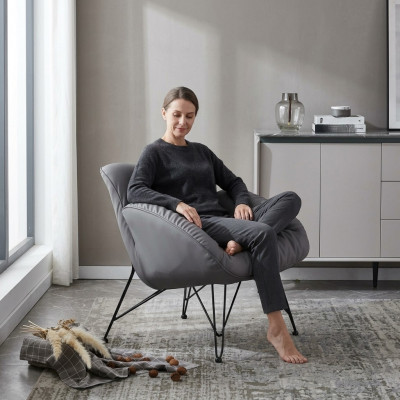 Design Sesel Textil Luxus Canapé 1 Plaz Sofa Relax Lounge Club Polster