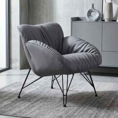 Design Sesel Textil Luxus Canapé 1 Plaz Sofa Relax Lounge Club Polster