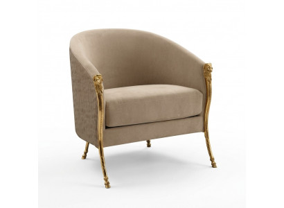Luxus Designer Fauteuil Lounge Club Relax Wunnzëmmer Polster Canapé Sëtzer