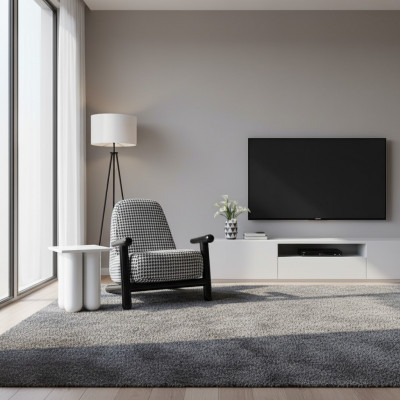 Sessel Design Sofa 1 Sëtzer Relax Textil Lounge Luxus Polster Club Nei