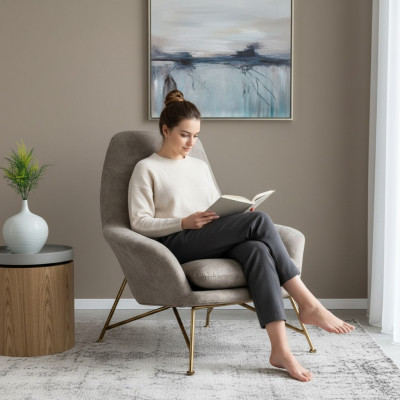 Sëtz Design Luxus Textil Polster Garnitur Wunnzëmmer Gro Ariichtung