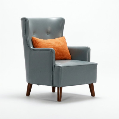 Design Ouerensessel Konschtläder Couch Sofa Polstersëtz Einsëtzer Sessel Nei