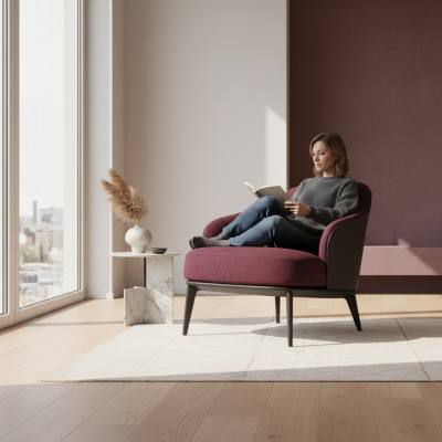 Designer-Fauteuil Konferenzsessel Iesszëmmerstull Bürostrull a Rout nei