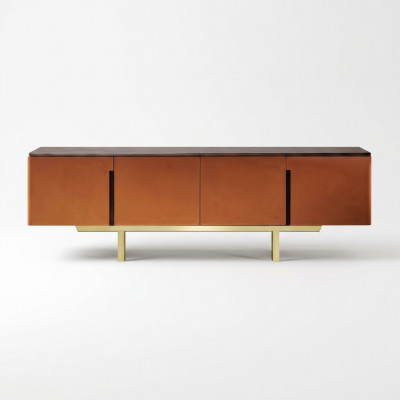 Buffet Holz Lowboard Iesszëmmer Design Luxus Modern Miwwelen Fernseh Stänner