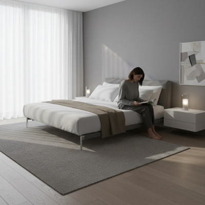 Bett Design Duebelbett Luxus Better Polster Schlofzëmmer Miwwelen Neit