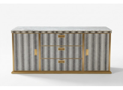 Wunnzëmmer Sideboard Holz Schafsmief Mobiliar Luxus Neit Wäiss Modern