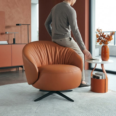 Modernen Design Fotell Wunnzëmmer Einsitzer Sofa Canapé Lounge Club Luxus