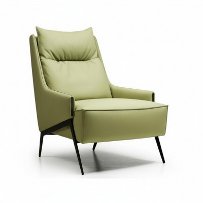 Wunnzëmmer Fotell 1 Still Canapé Polster Luxus Textil Design Holz Miwwelen