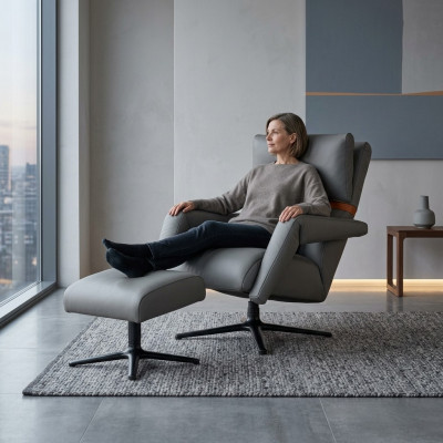 Luxus Sëtzmiwwelen Club Lounge Relax Konschtlieder Ariichtung Wunnzëmmer