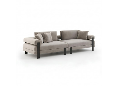 Wunnzëmmer Sofa 2 Sëtzer Luxus Designer Couch Polstersofa Modern Nei