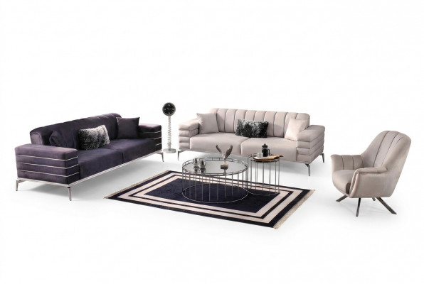 Sofagarnitur 3 3 1 Design Couch Polstersofas Modern Grupp Set Nei