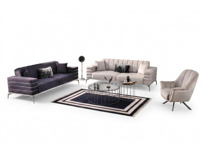 Sofagarnitur 3 3 1 Design Couch Polstersofas Modern Grupp Set Nei