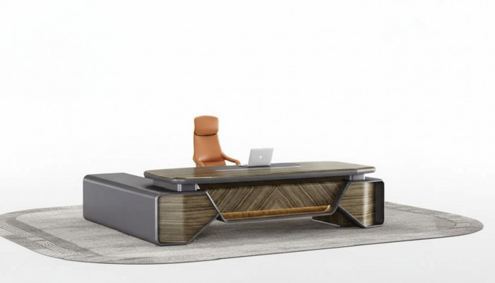 Design Eckschreibtisch Büro Ariichtung Zëmmer Miwwelen Dësch Büro-Miwwelen