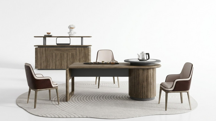 Schreifdësch Dësch Computer Büro Dëscher Ariichtung Luxus Design Nei