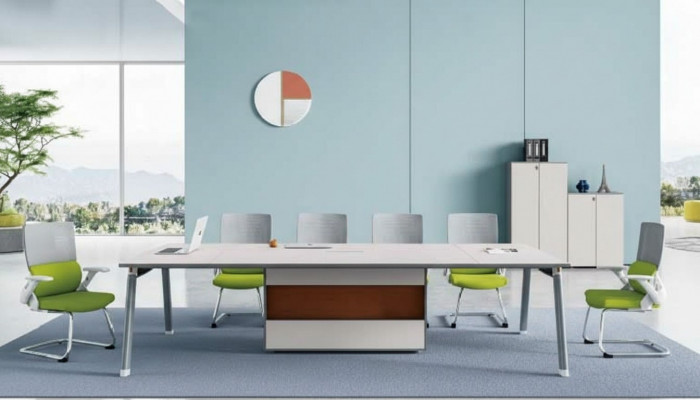 Groussen Schreifdësch Büroeinrichtung Ekippen Dësch Designer Bürosmöbel