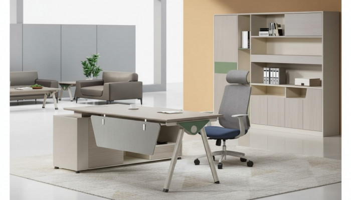Eckschreifdësch Modern Büro Miwwelen Luxus Design Büro Ariichtung