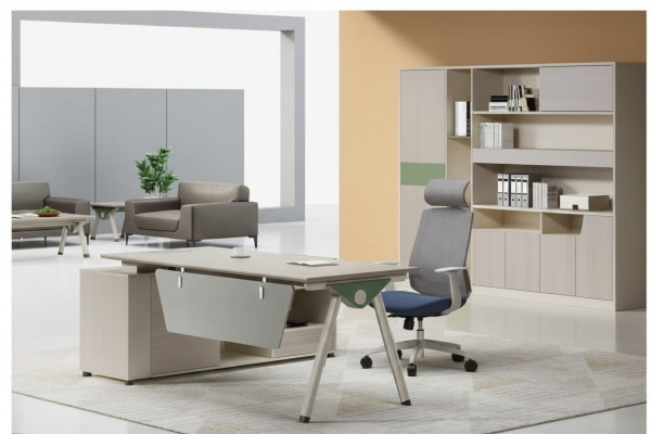 Eckschreifdësch Modern Büro Miwwelen Luxus Design Büro Ariichtung