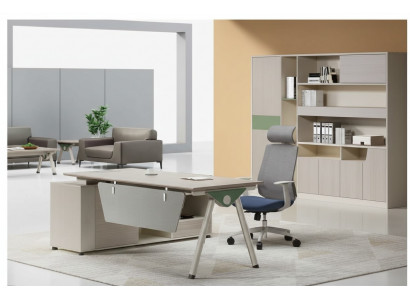 Eckschreifdësch Modern Büro Miwwelen Luxus Design Büro Ariichtung