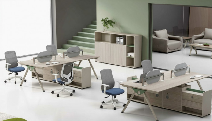 Aarbechtszëmmer Holz Büro Miwwelen Schreifdësch Computerdësch Luxus Nei