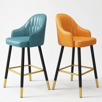 Barhocker Barstull Stoff Design Barstillen Bar Hocker Iesszëmmer Nei