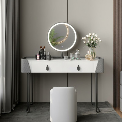 Schminktisch Modern Konsolentischen Friséiertisch Make-Up Dësch Luxus Neien