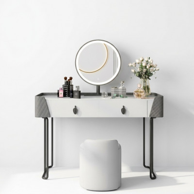 Schminktisch Modern Konsolentischen Friséiertisch Make-Up Dësch Luxus Neien